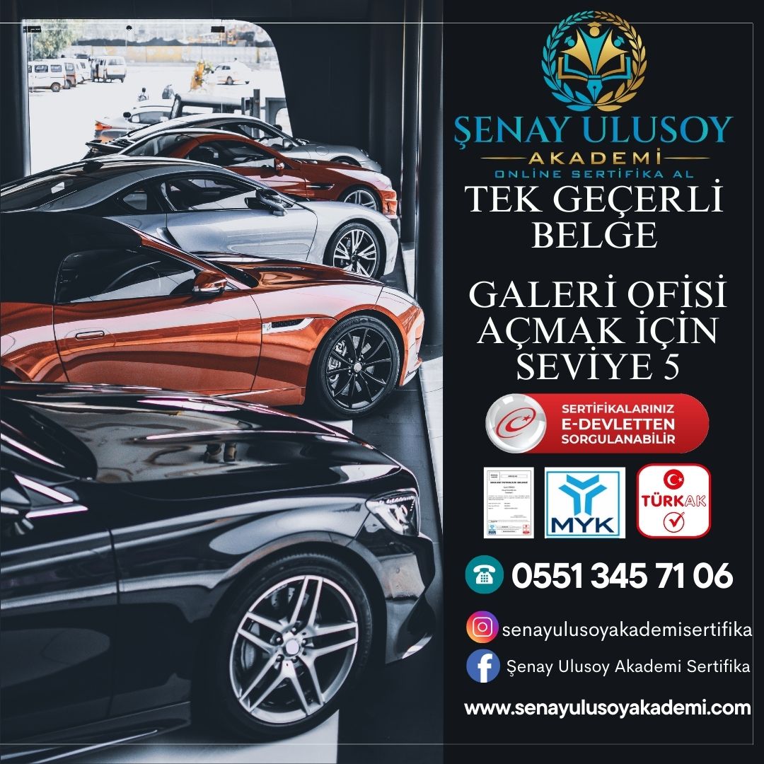 Oto Alım Satım MYK Seviye 5
