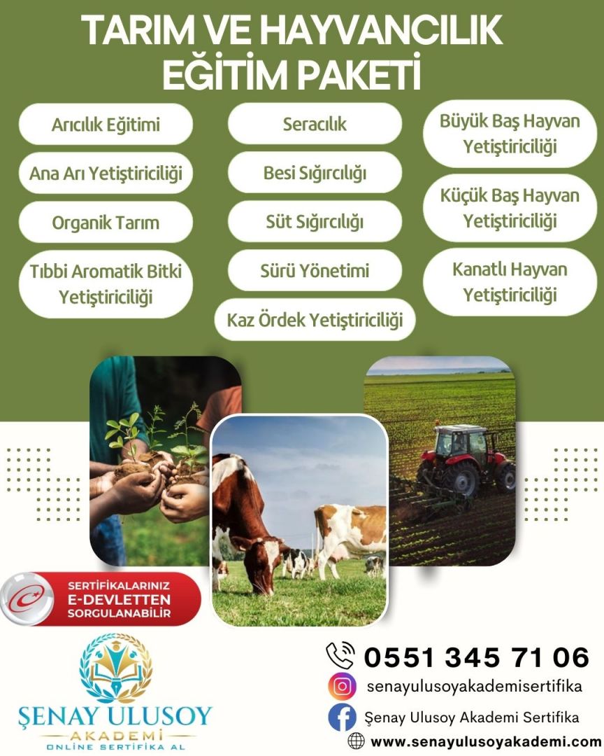 Tarım ve Hayvancılık Eğitim Paketi
